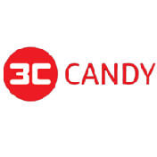 Ein Logo der Firma Candy