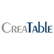 Ein Logo der Firma CreaTable
